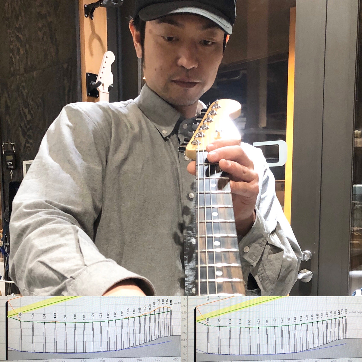 解説] ネックの反りとフレットの関係 – GLIDE