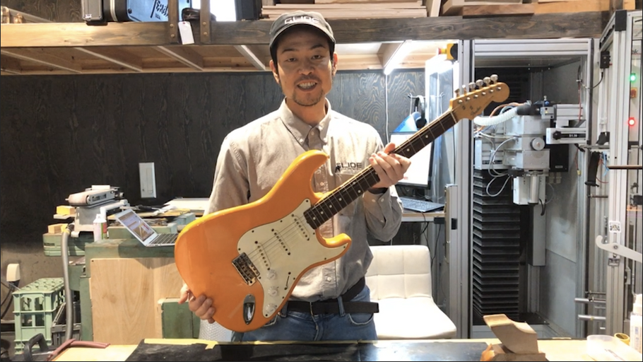 Fender Japan ST  への、PLEK を活用した調整