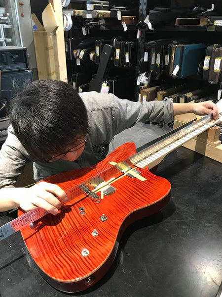 ギターのコンポネート！！～ネックの取り付け加工について～
