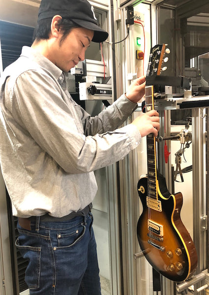 Gibson Les Paul Standard への、PLEK を活用した調整